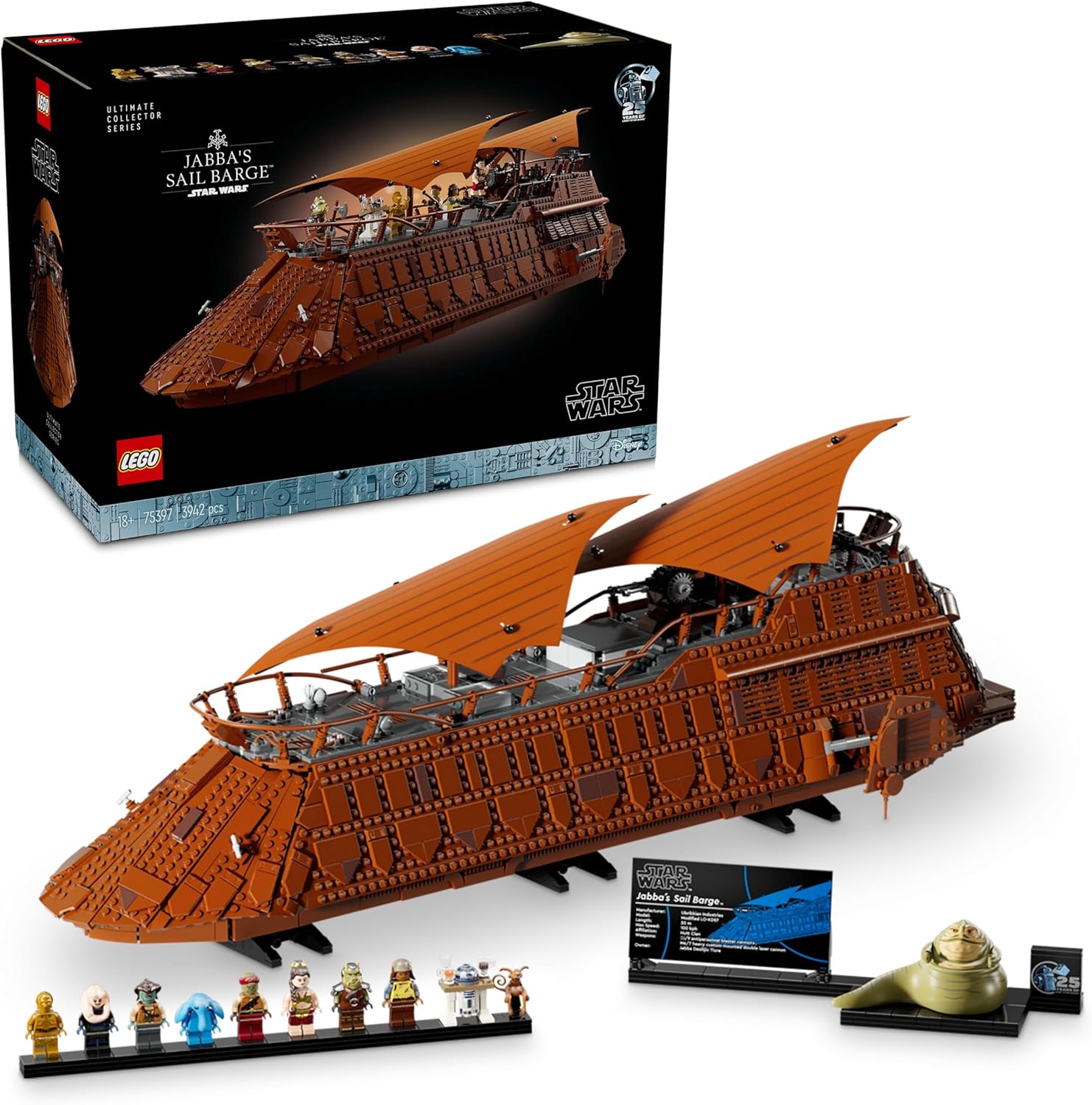 ست لگو LEGO Star Wars | بارج بادبانی جابا (Ultimate Collector Series)